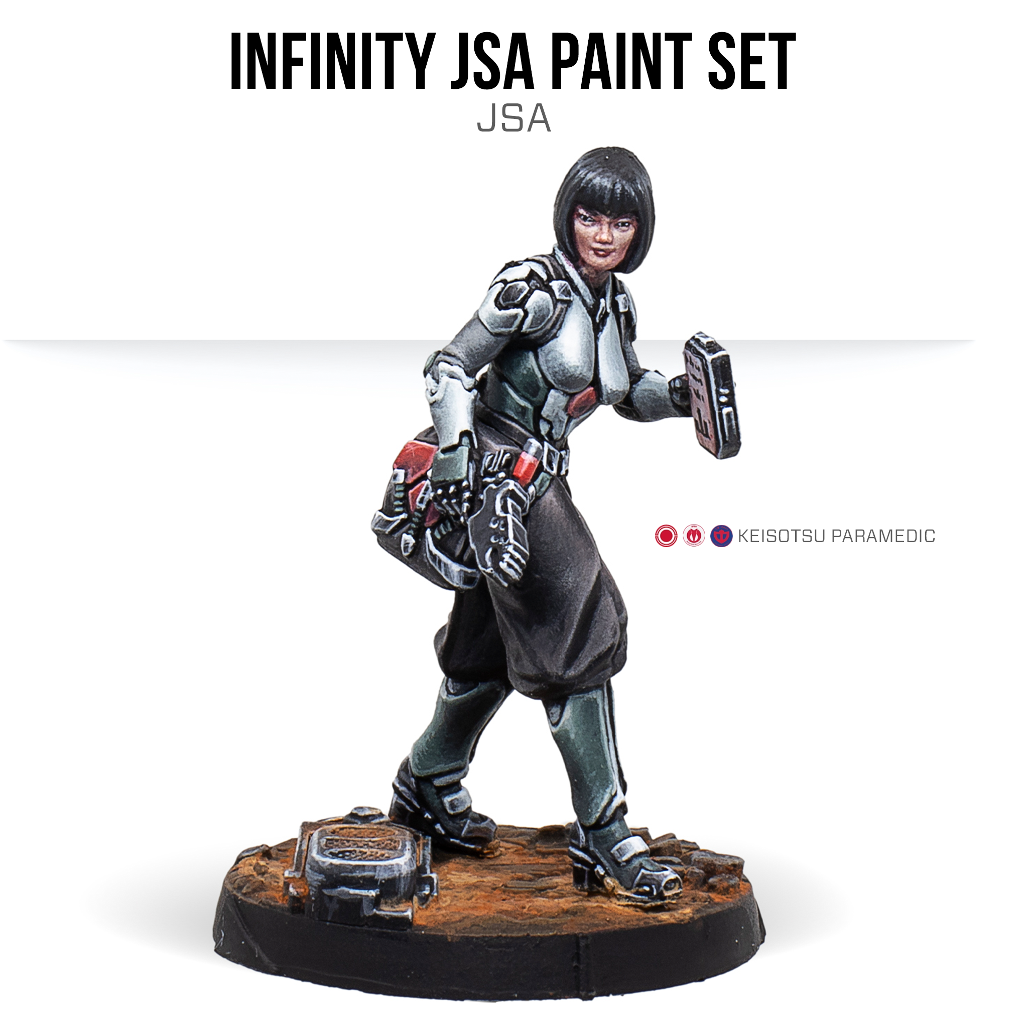 Infinity JSA Paint Set with Exclusive Keisotsu Paramedic