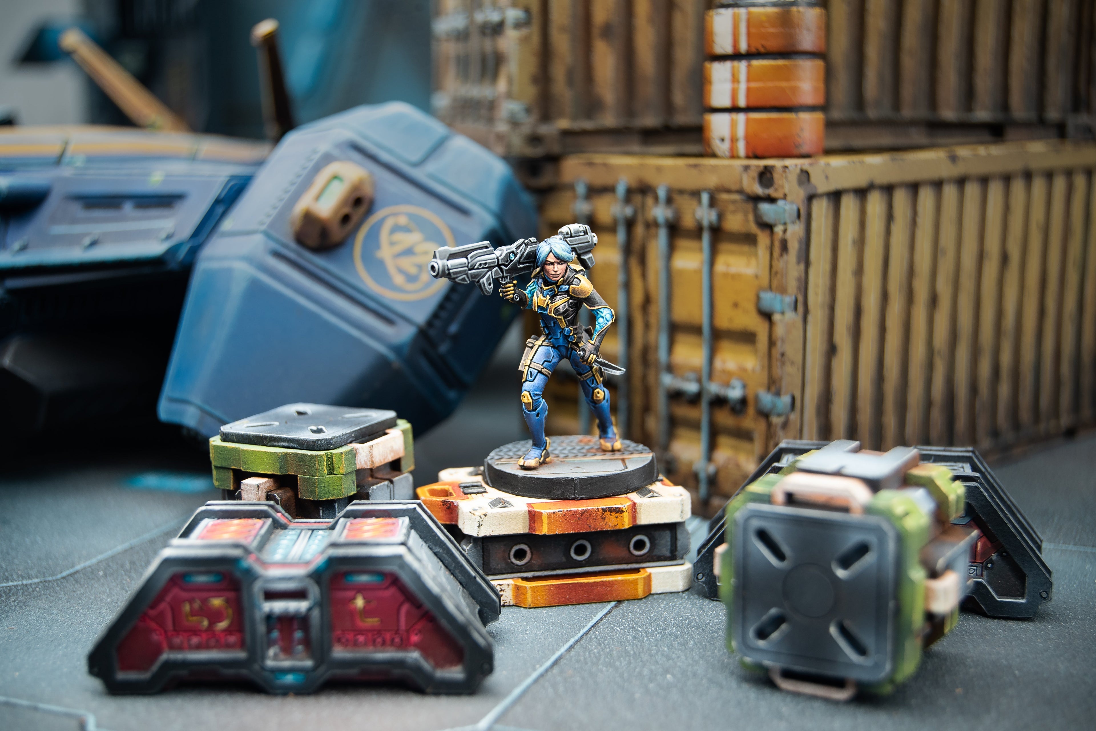 Infinity O-12 Paint Set Kappa Missile Launcher Exclusive
