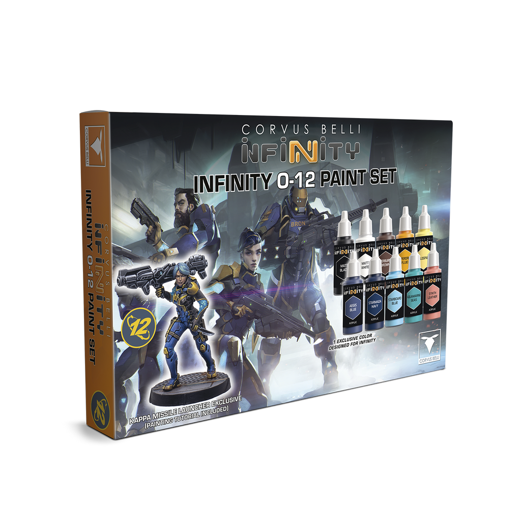 Infinity O-12 Paint Set Kappa Missile Launcher Exclusive