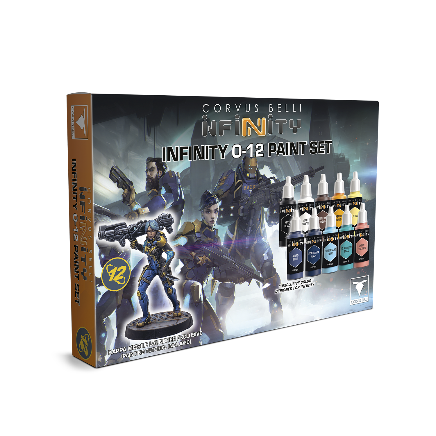 Infinity O-12 Paint Set Kappa Missile Launcher Exclusive