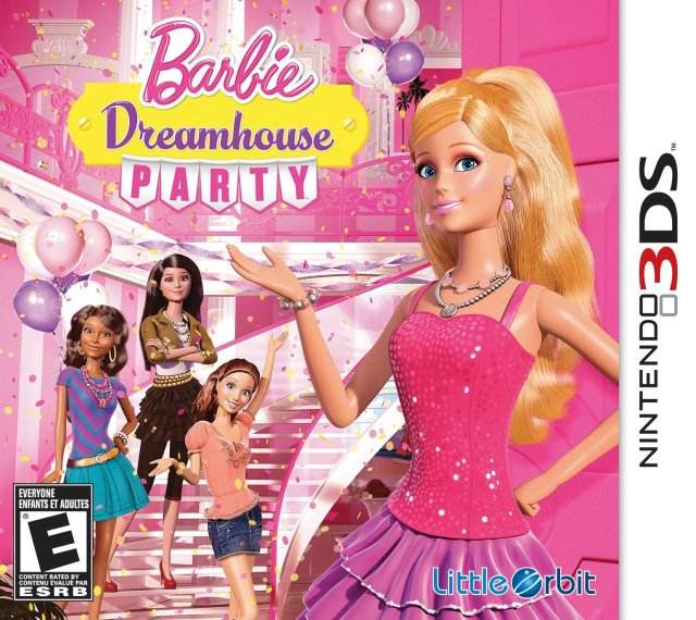 Barbie Dreamhouse Party (Nintendo 3DS) - Game Manual Only