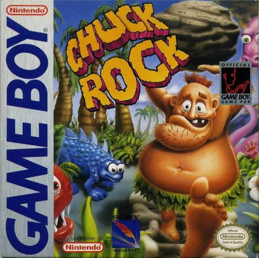 Chuck Rock (Gameboy) - Game Manual Only