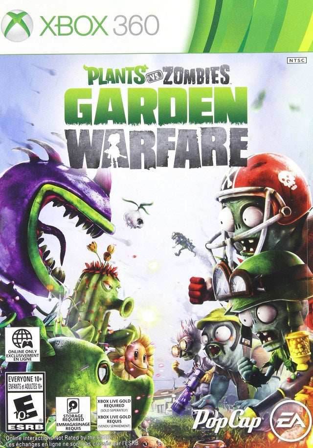 Plants vs Zombies: Garden Warfare (Xbox 360) - Game Manual Only