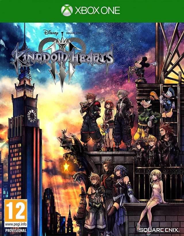Kingdom Hearts III [European Import] (Xbox One) - Game Manual Only