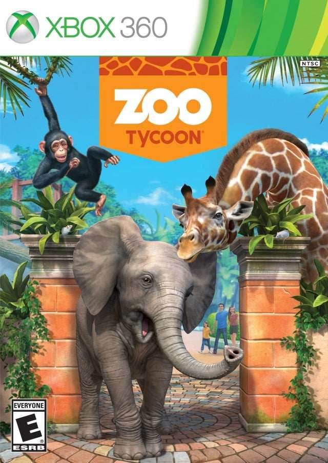 Zoo Tycoon (Xbox 360) - Game Manual Only