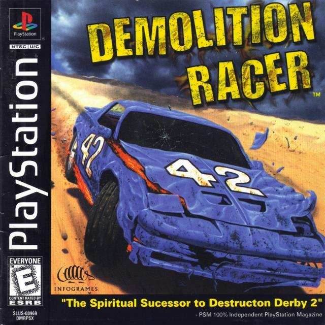 Demolition Racer (Playstation) - Game Manual Only