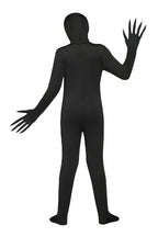 Fade Eye Shadow Demon Black Skin Suit Child Costume Large 12-14
