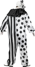 Black and White Killer Clown Adult Costume