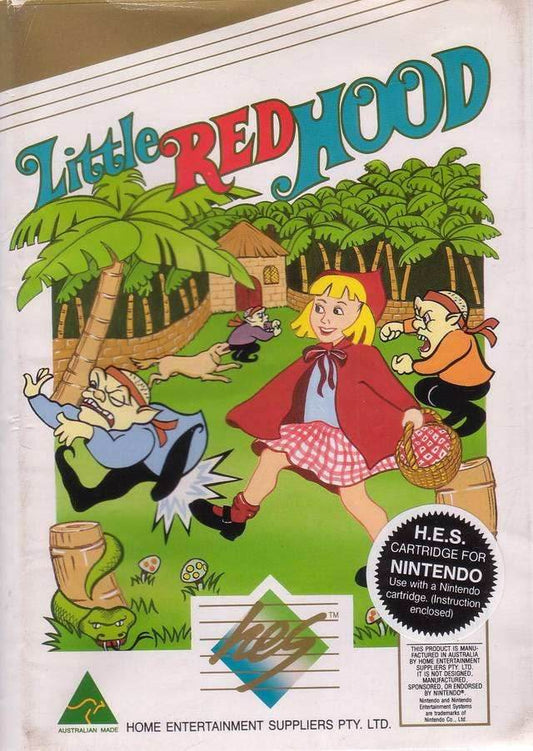 Little Red Hood (Nintendo NES) - Game Manual Only