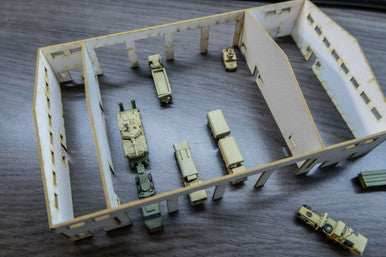 Motorpool Building (Matboard) - 285CSS025 - 