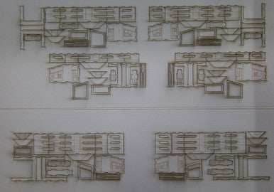 6mm Ultra Modern / Future City Buildings (6) - 285CSS052 - 