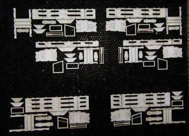 6mm Ultra Modern / Future City Buildings (6) - 285CSS052 - 