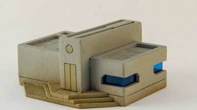 6mm Sci Fi Shop/Garage Building - 285CSS054 - 