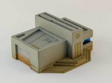 6mm Sci Fi Shop/Garage Building - 285CSS054 - 