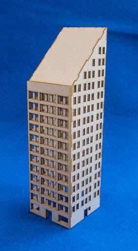 6mm Modern / Future City Building - 285CSS072 - 