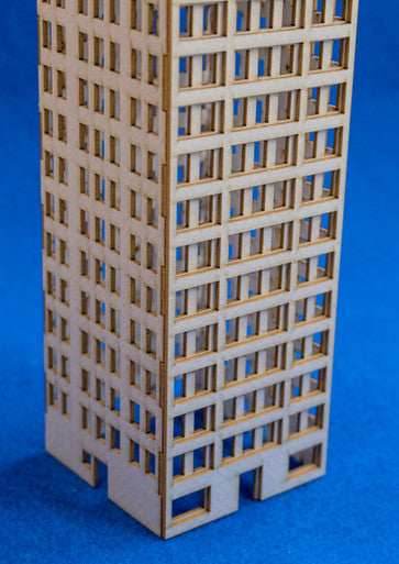 6mm Modern / Future City Building - 285CSS072 - 