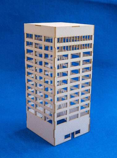 6mm Modern / Future City Building - 285CSS073 - 