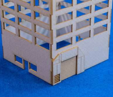 6mm Modern / Future City Building - 285CSS073 - 