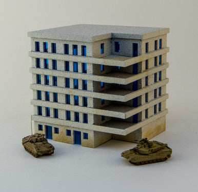 6mm Large Apartment Block (Matboard) - 285CSS152 - 