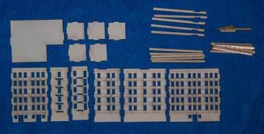 6mm Large Apartment Block (Matboard) - 285CSS152 - 