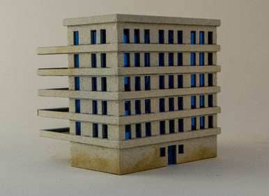 6mm Large Apartment Block (Matboard) - 285CSS152 - 