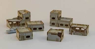 6mm Ultra Modern / Future City Buildings (6) - 285CSS165 - 