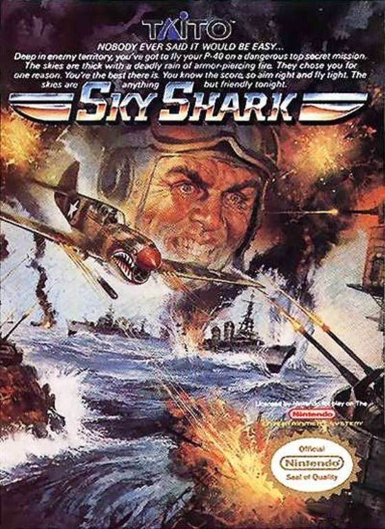 Sky Shark (Nintendo NES) - Game Manual Only