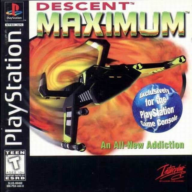 Descent Maximum (Playstation) - Game Manual Only