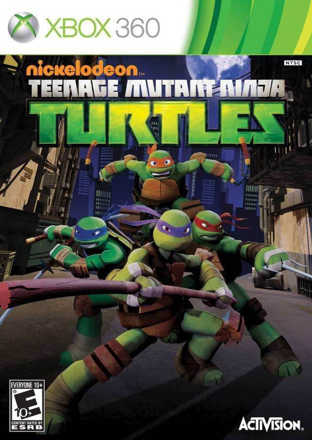 Nickelodeon Teenage Mutant Ninja Turtles (Xbox 360) - Game Manual Only