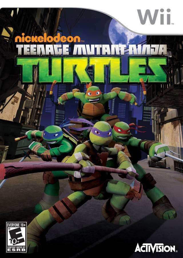 Nickelodeon Teenage Mutant Ninja Turtles (Wii) - Game Manual Only