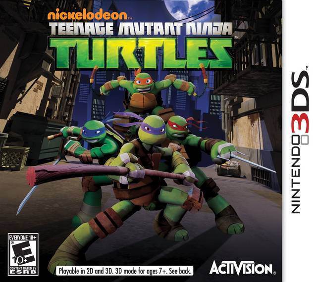 Teenage Mutant Ninja Turtles (Nintendo 3DS) - Game Manual Only