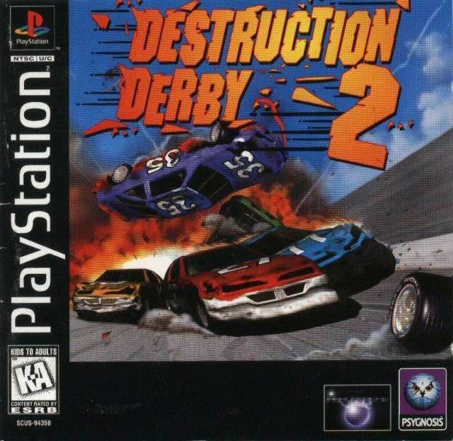 Destruction Derby 2 (Playstation) - Game Manual Only