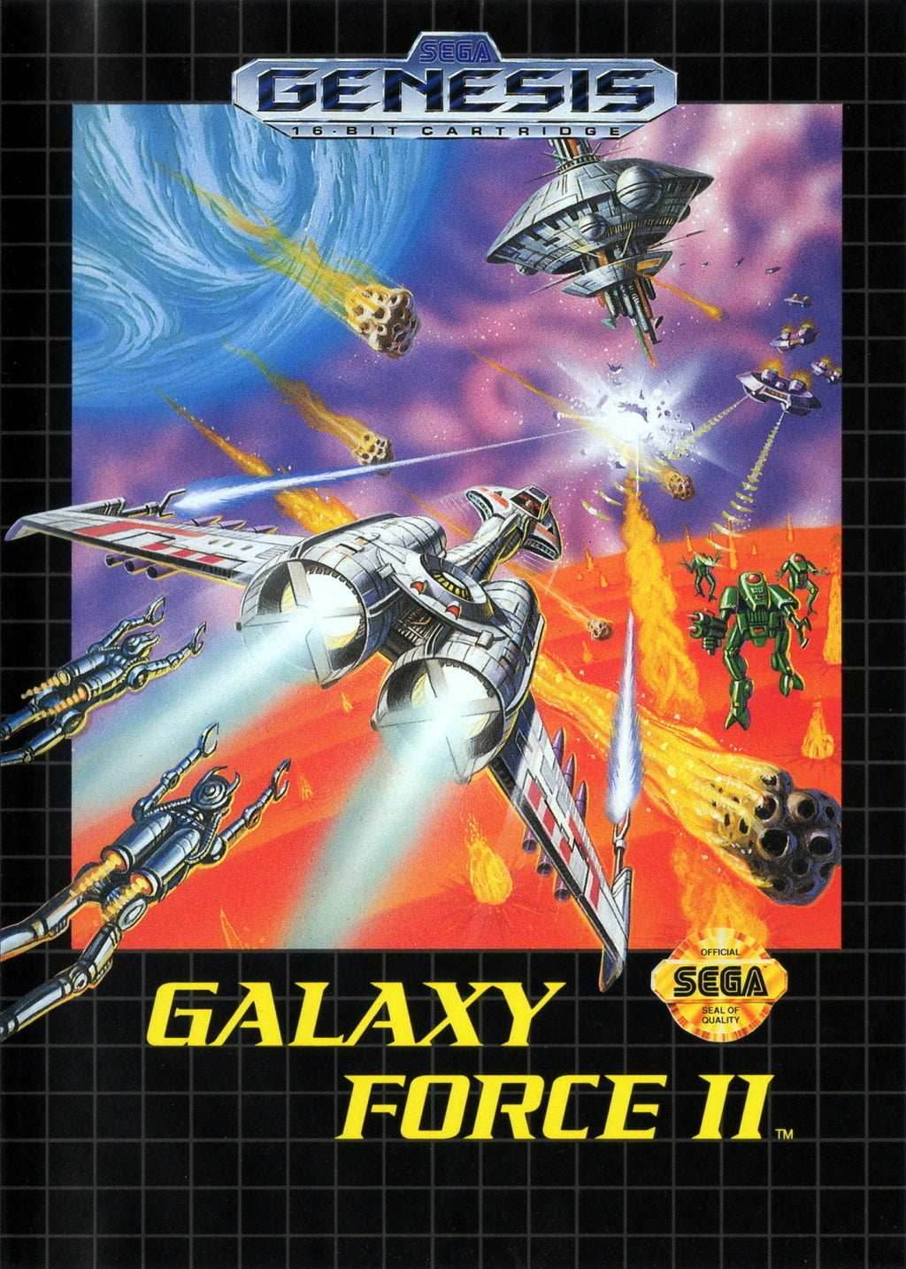Galaxy Force II (Sega Genesis) - Game Manual Only