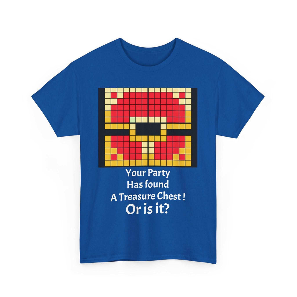 Your party has found a treasure chest! Unisex Heavy Cotton Tee - Carolina Blue / S