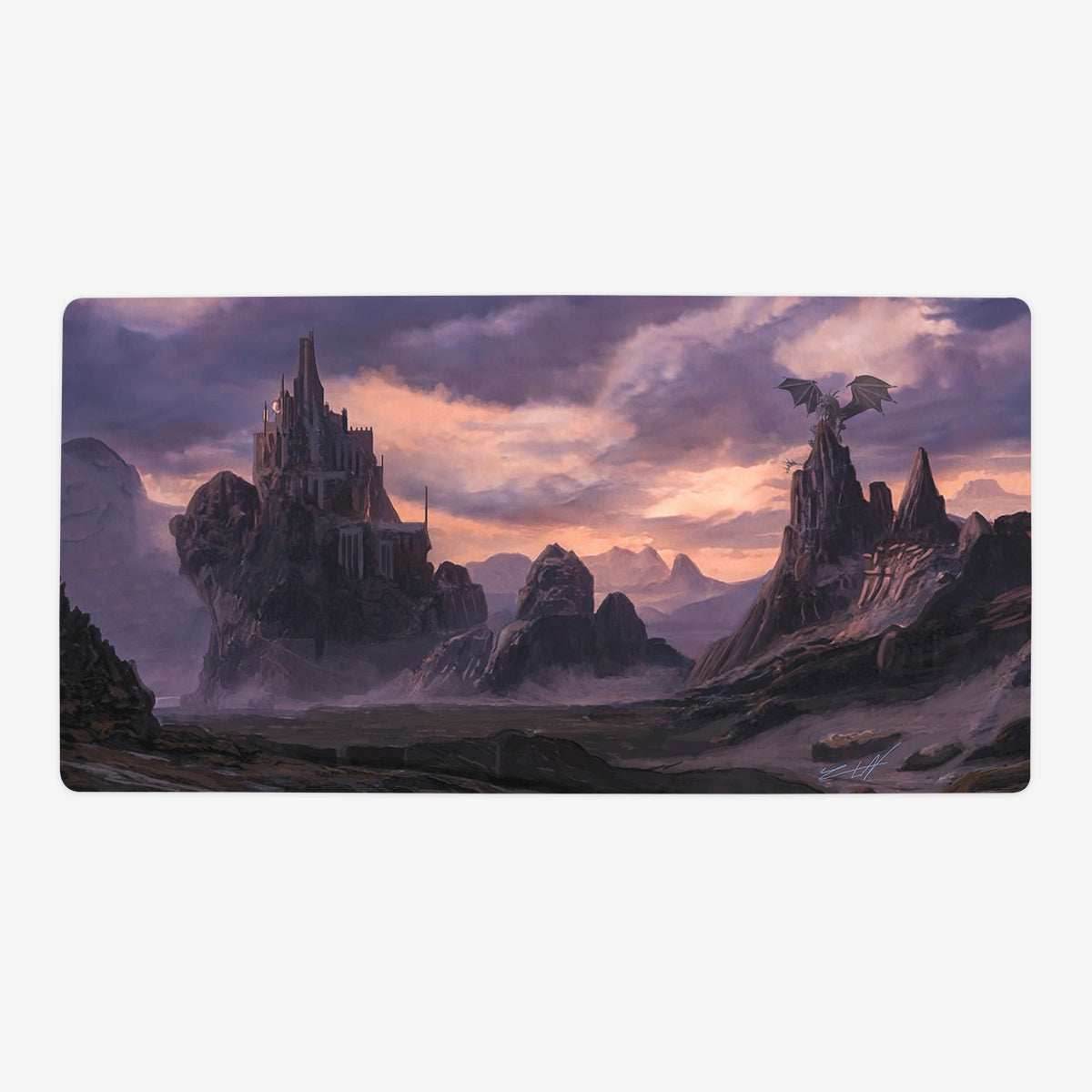 Dragon Canyon Playmat - Oversized Playmat / Plain
