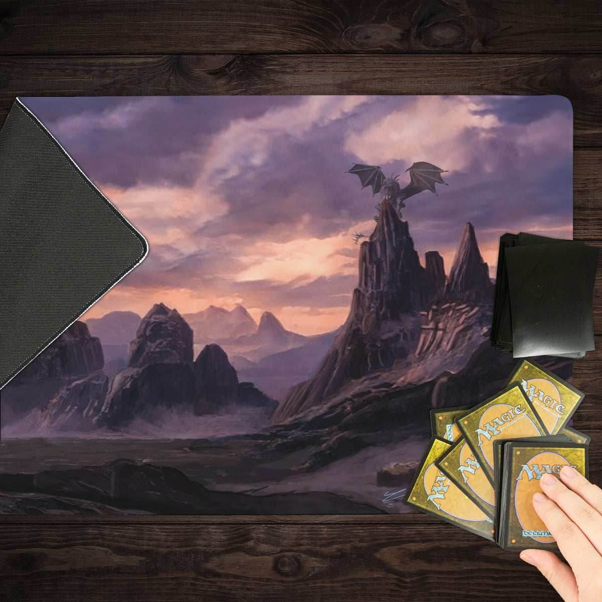 Dragon Canyon Playmat - Standard Playmat / Plain