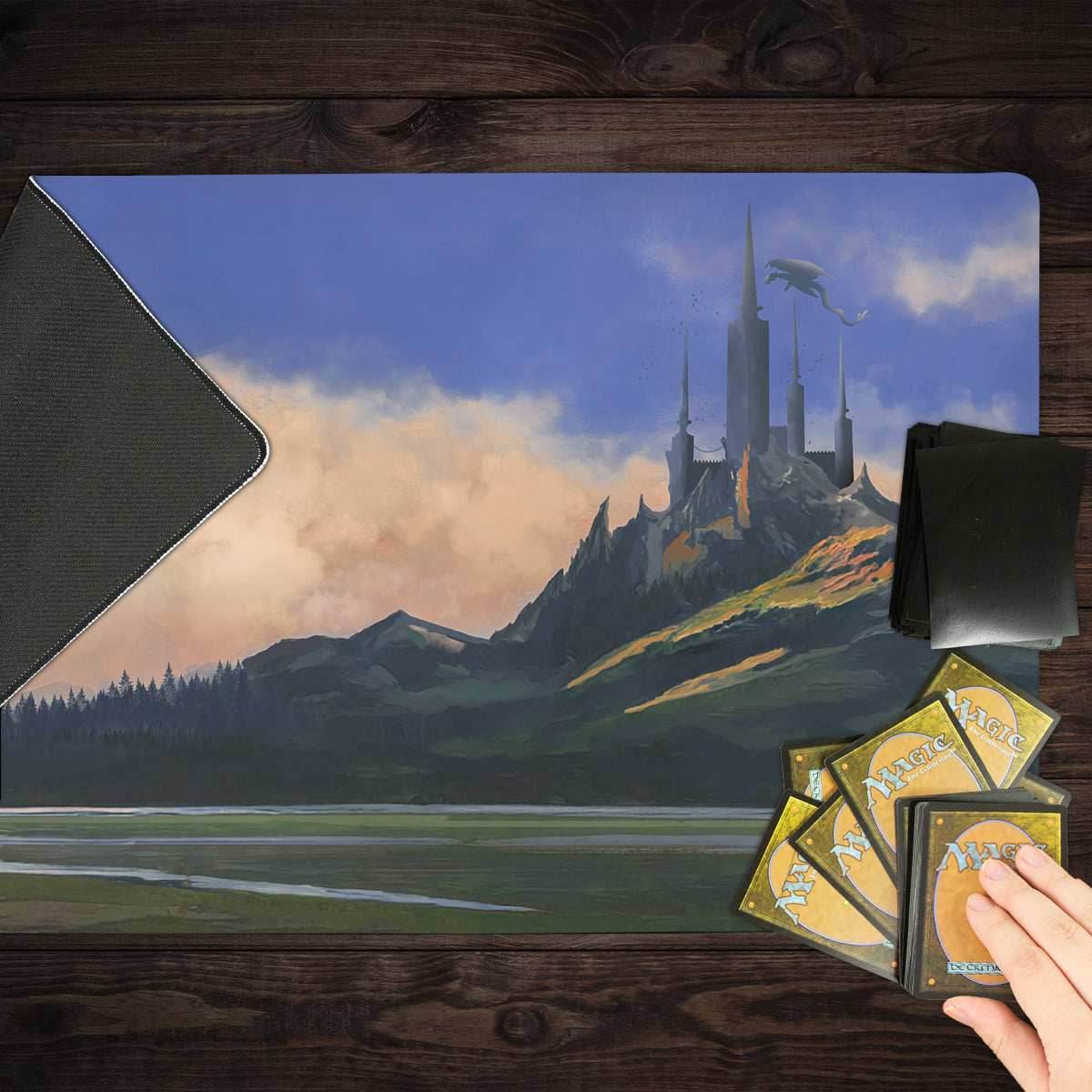 Dragon's Castle Playmat - Standard Playmat / Plain