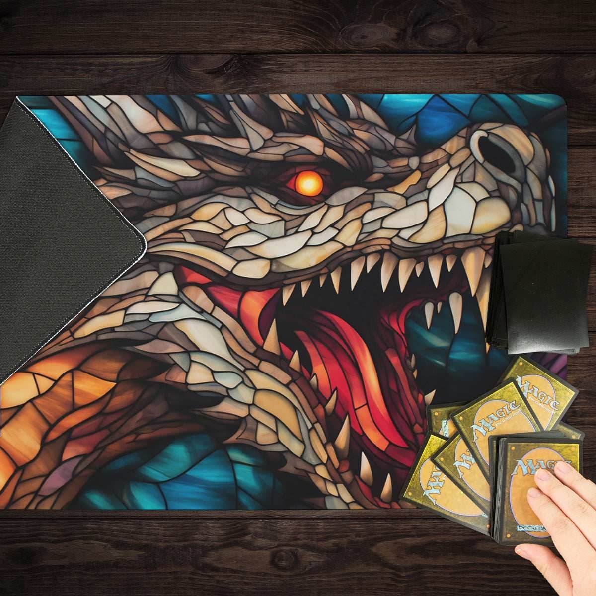 Vampire Dragon Playmat - Standard Playmat / Plain