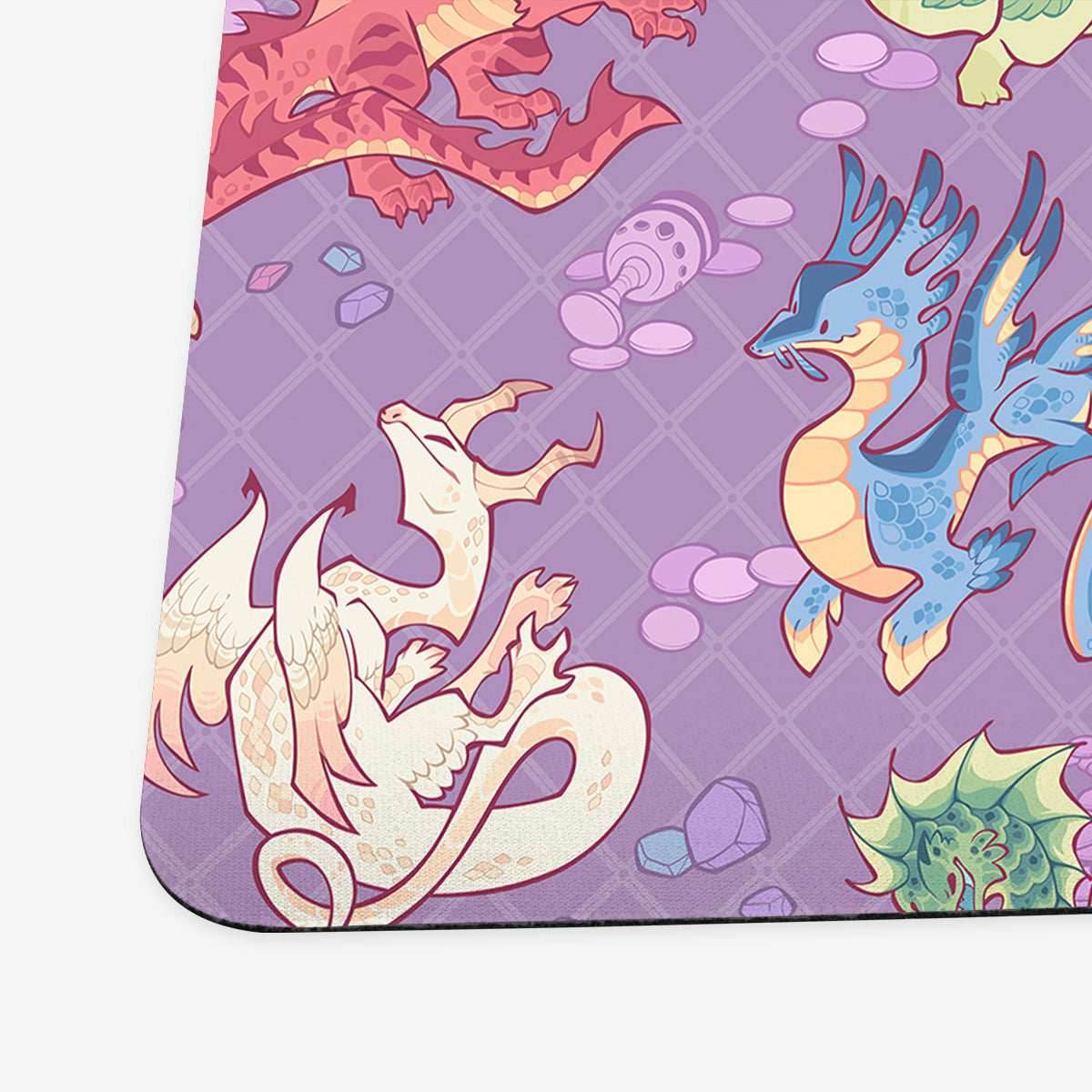Chromatic Dragons Playmat - Standard Playmat / Purple / Plain