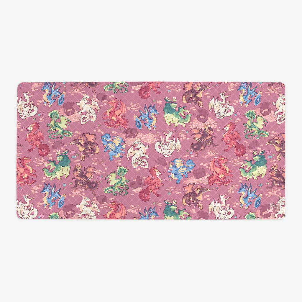 Chromatic Dragons Playmat - Oversized Playmat / Red / Plain