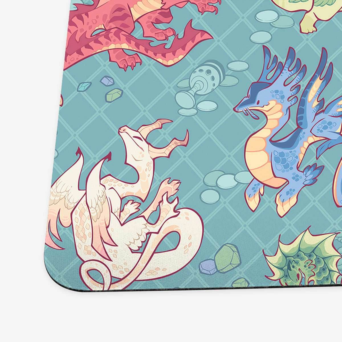 Chromatic Dragons Playmat - Standard Playmat / Purple / Plain