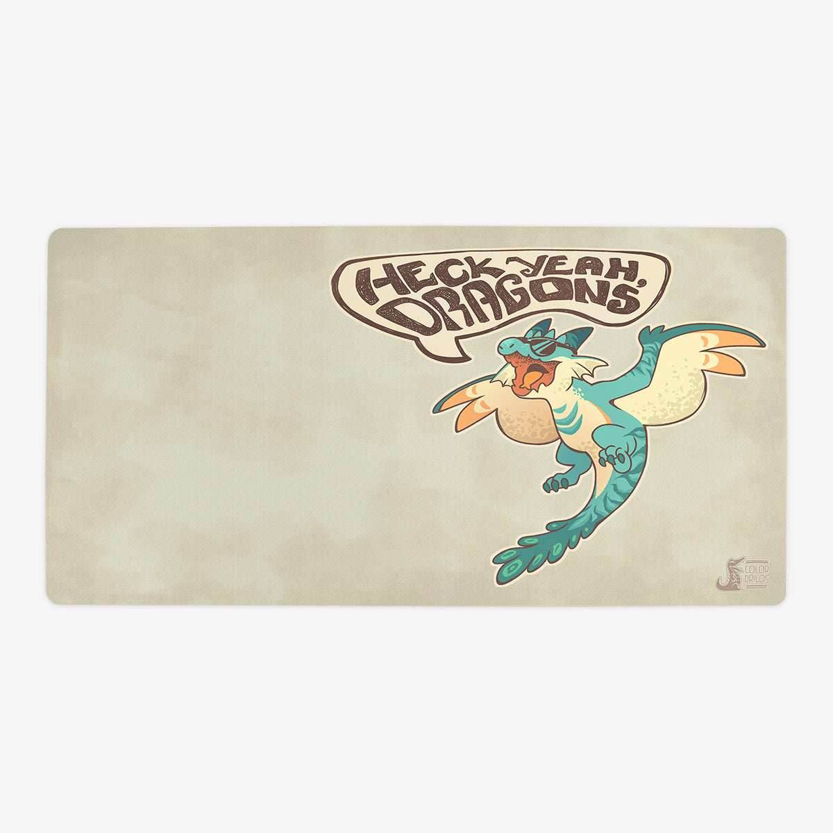 Heck Yeah, Dragons! Playmat - Oversized Playmat / Plain