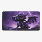 Purple Strom Dragon Playmat - Oversized Playmat / Plain