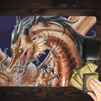 Regal Copper Dragon Playmat - Standard Playmat / Plain
