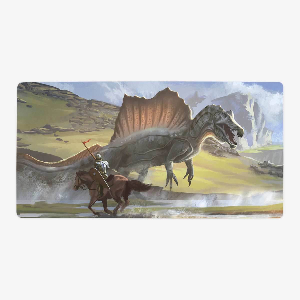 The River Dragon Playmat - Oversized Playmat / Plain