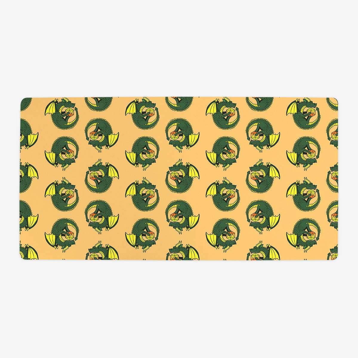 20 Sided Dragon Playmat - Oversized Playmat / Plain