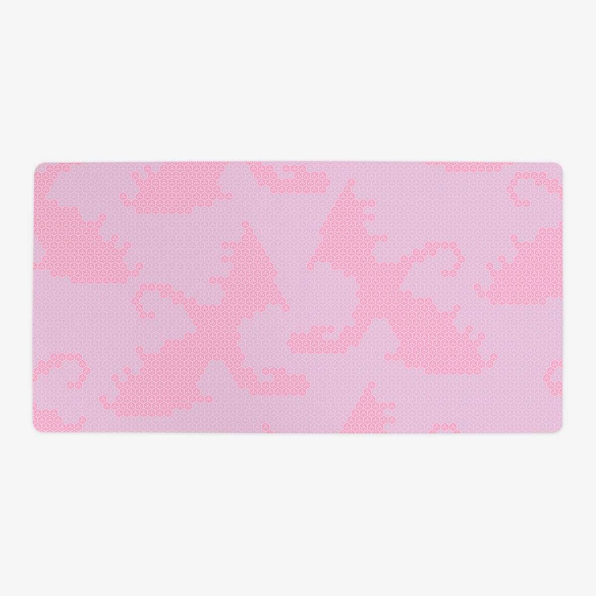 Roll For Dragon Playmat - Oversized Playmat / Pink / Plain