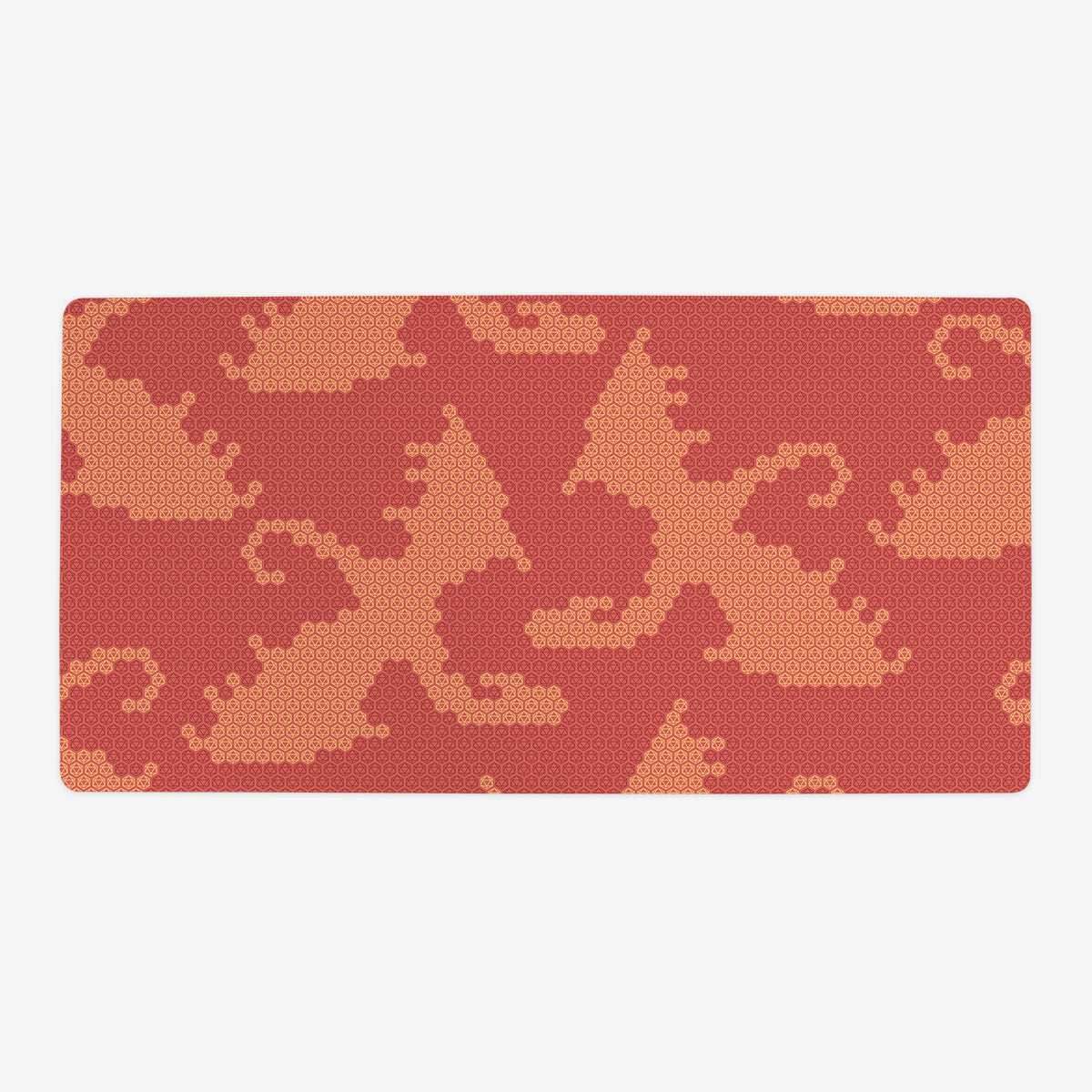 Roll For Dragon Playmat - Oversized Playmat / Red / Plain