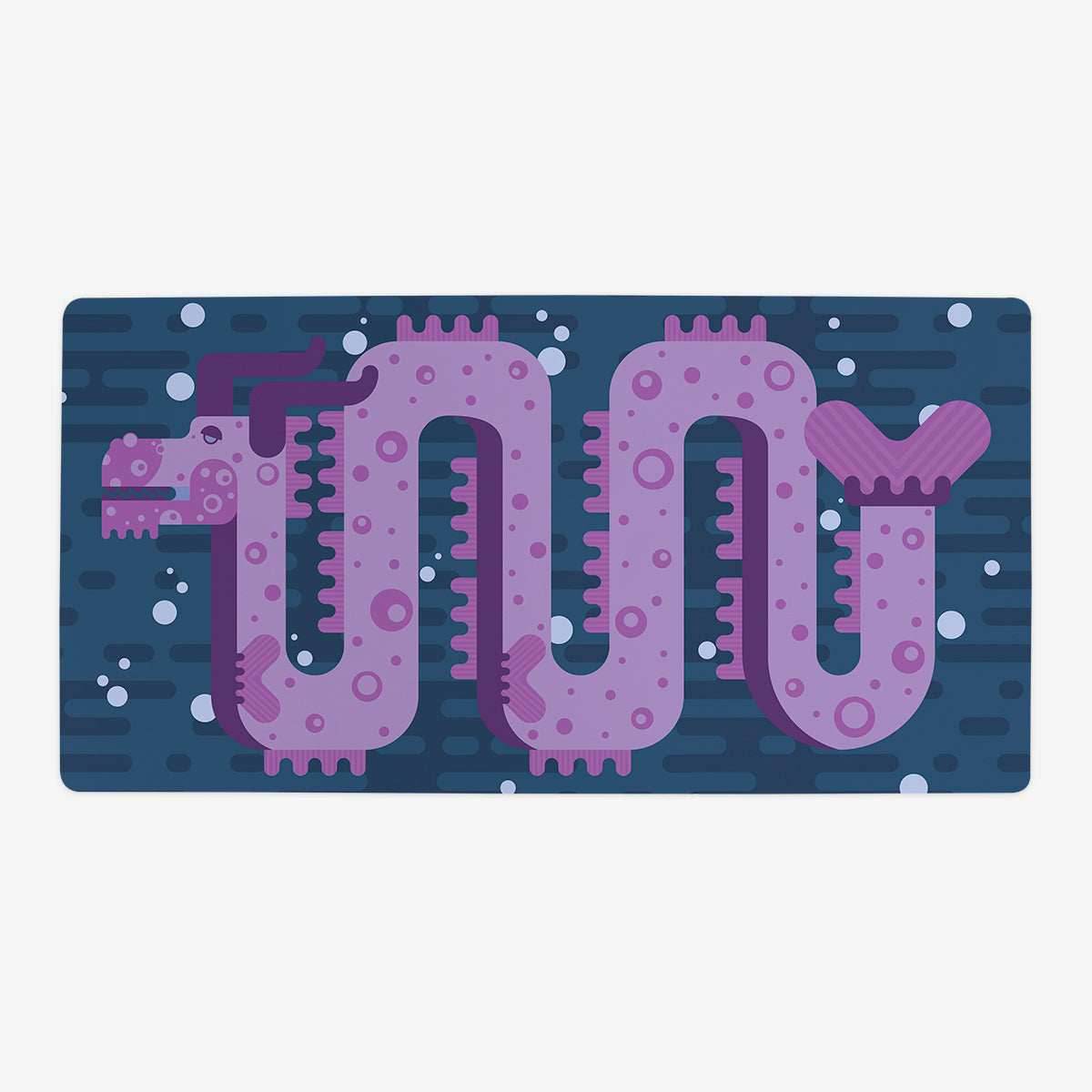 Spotty Sea Dragon Playmat - Oversized Playmat / Purple Abyss / Plain