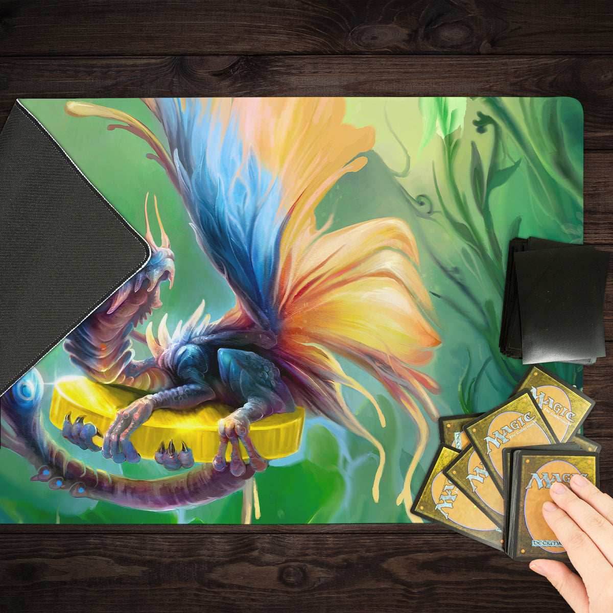 Fey Dragon Playmat - Standard Playmat / Plain